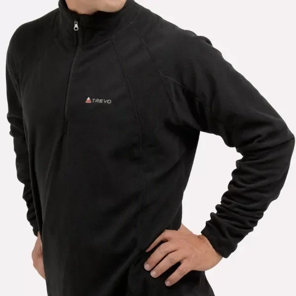 Producto - Buzo Micro Polar 100 Medio Cierre Hombre