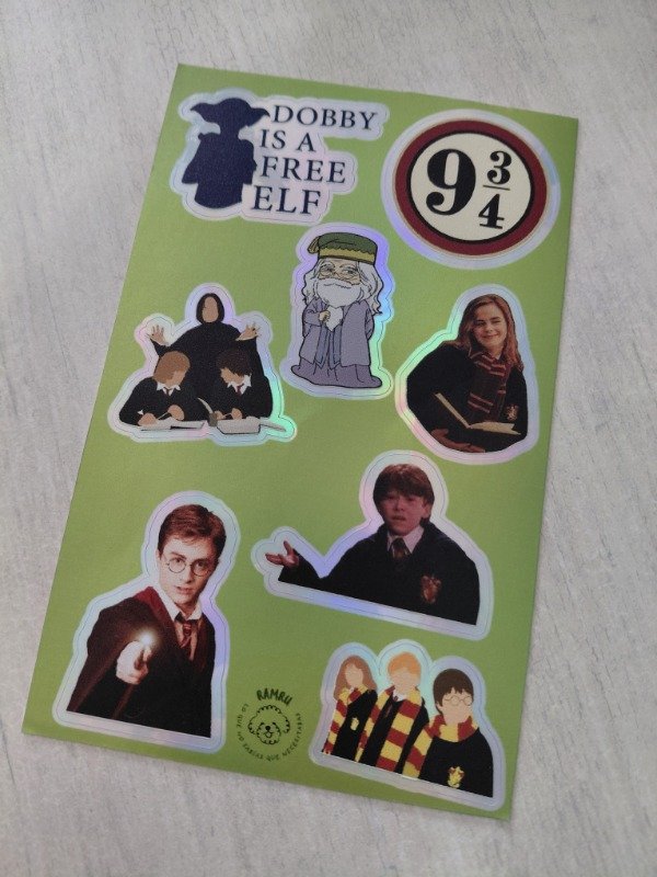 Producto - Planchitas de stickers - Harry Potter II