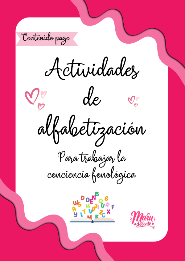 Producto - ALFABETIZACIÓN CONCIENCIA FONOLÓGICA - 0