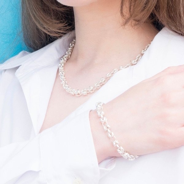 Producto - Combo Para Mamá: Collar + Pulsera Rolo Peruano