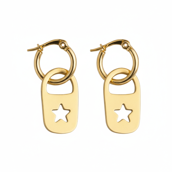 Producto - Argollitas Chapita Estrella