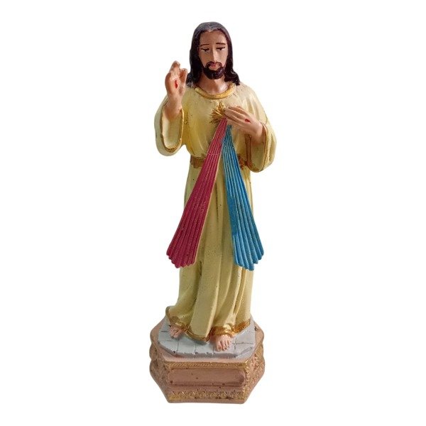 Producto - IMAGEN JESUS MISERICORDIOSO 15CM RESINA NACIONAL - 281-23