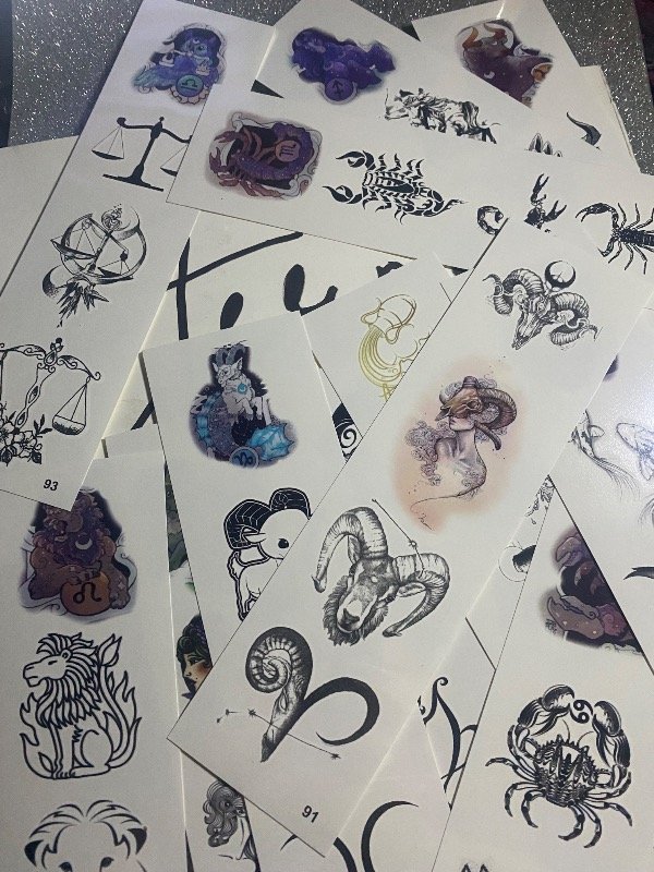 Producto - Tatuajes zodiaco