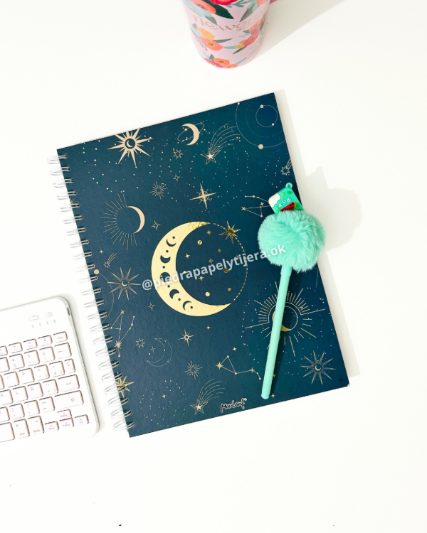Producto - Cuaderno a4 tapa dura moon