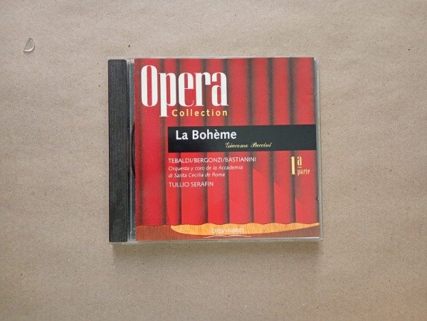 Producto - La Bohéme 1era Parte - Tebaldi Bergonzi Bastianni Serafin - Orbis Fabbri 1994