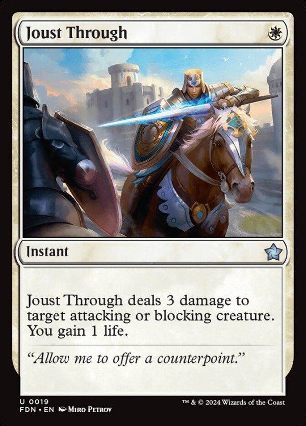 Producto - Joust Through #19  Foundations