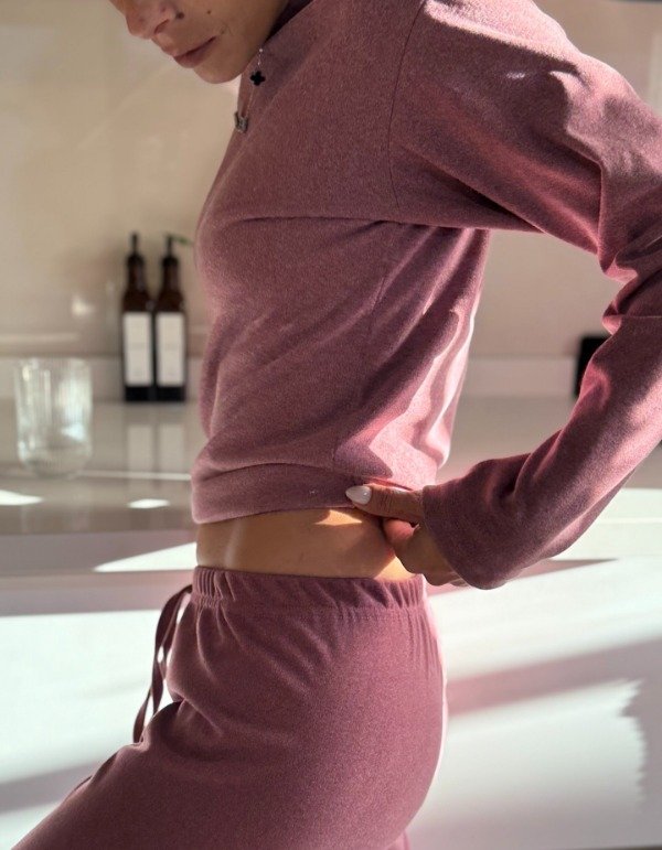Producto - Pijama Anahi Bordo