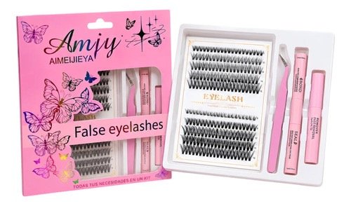 Producto - Kit de Pestañas DIY con Removedor Amiy