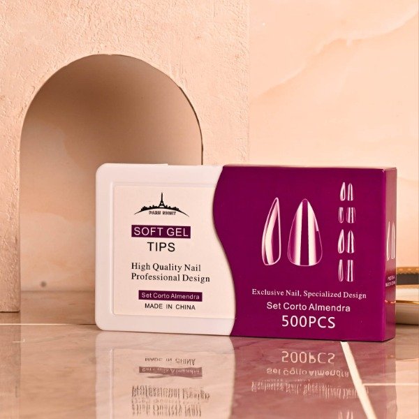 Producto - Almendra - Tips Soft Gel Cortos-