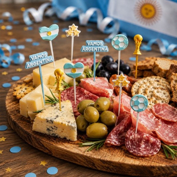 Producto - Pinchos Picada Argentina Copa Mundial Reutilizable Copetin