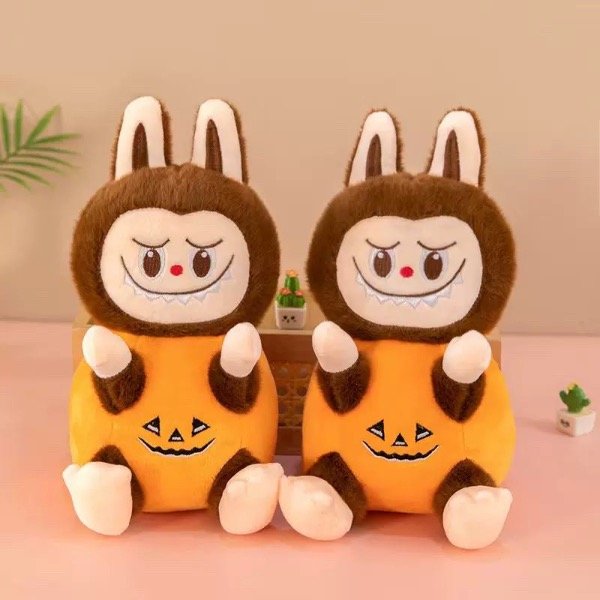 Producto - Peluche Labubu calabaza 40cm (16208)