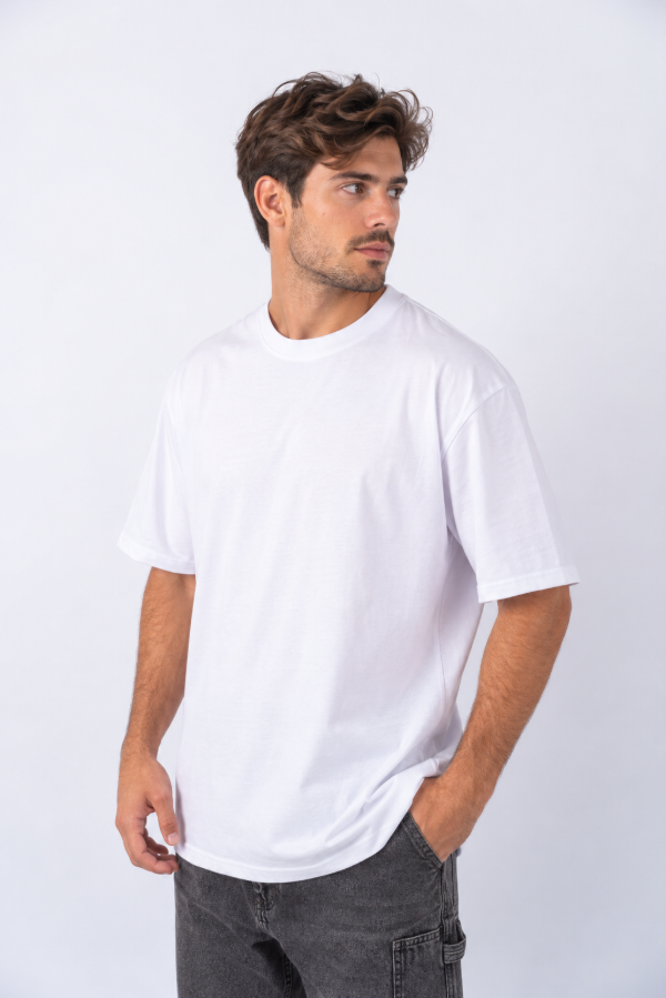 Producto - REMERA OVERSIZE ULTRA ALGODON PEINADO 20.1 - 0