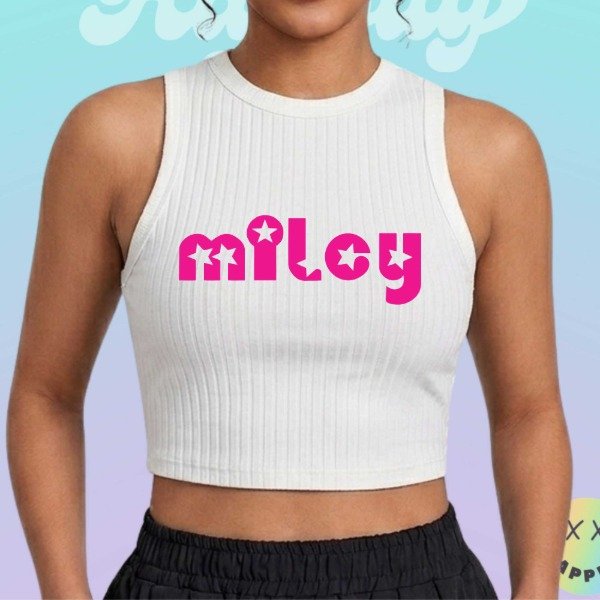 Musculosa Miley Cyrus #8