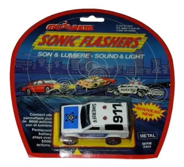 Producto - Majorette Sonic Flashers Sheriff Serie 2300 1/64