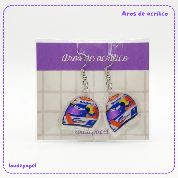 Producto - Max Verstappen - Aros de acrílico