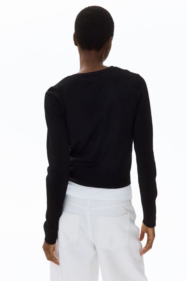 Producto - Cardigan HyM negro mujer - 3