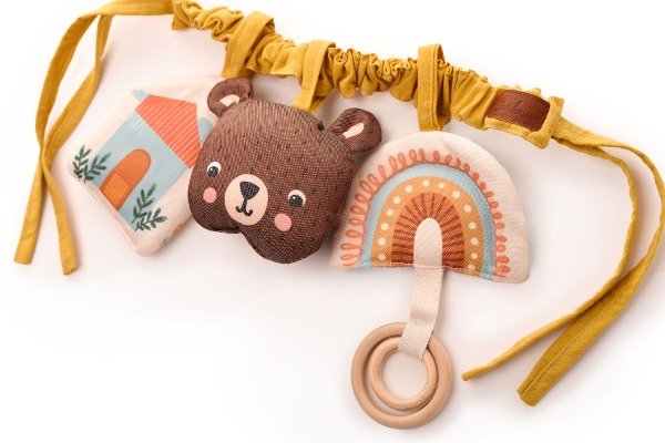 Producto - Colgante sonajeros para cochecito "Modelo Teddy"