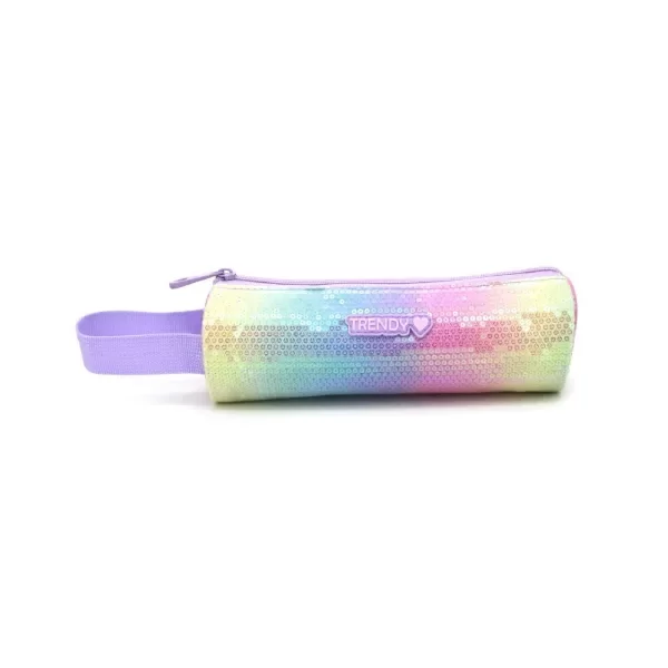 Producto - Cartuchera Trendy Lila Arcoiris