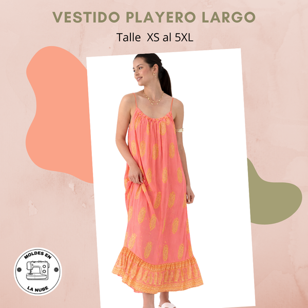 Producto - Vestido Playero Largo