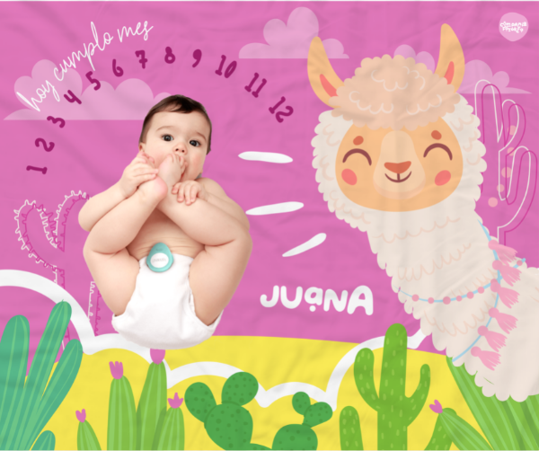 Producto - Lonita de crecimiento Llama Pink