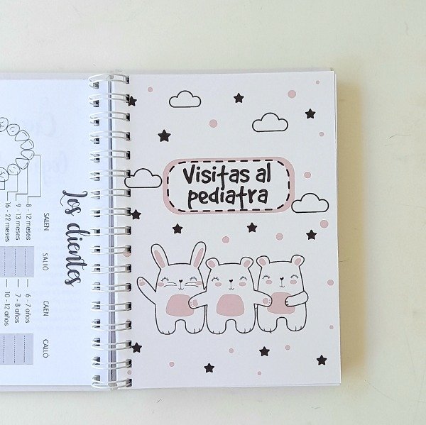 Producto - Cuaderno Pediatrico Animalitos Minimalistas - 4