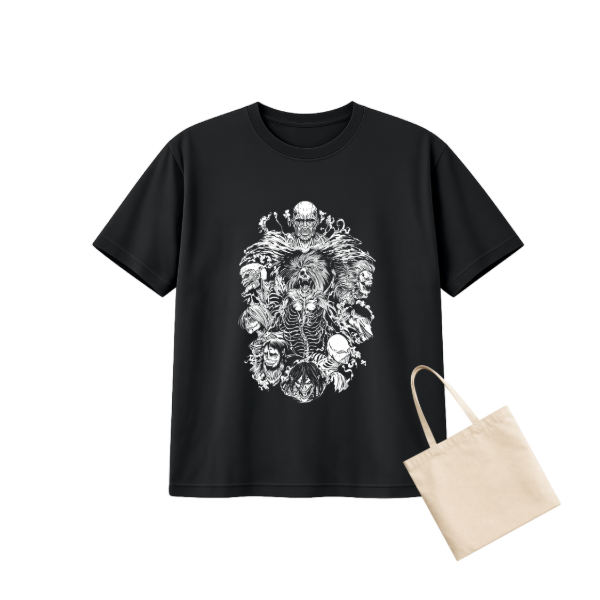 Producto - ATTACK ON TITAN "TITANES" + TOTEBAG