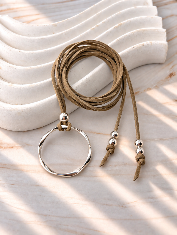 Producto - CHOCKER DE GAMUZA NUDE 3020