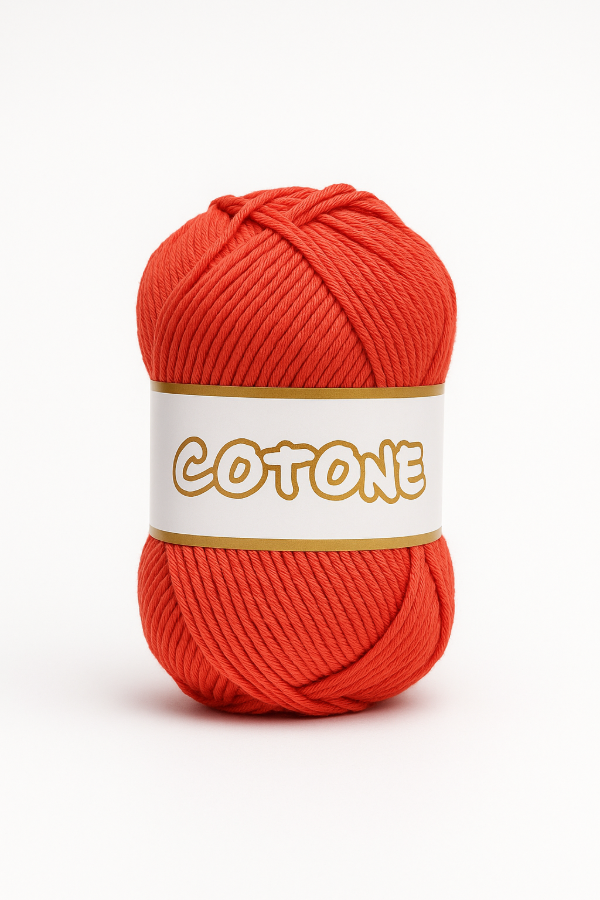 Producto - HILO ALGODÓN COTONE 8/8 - 46 TOMATE