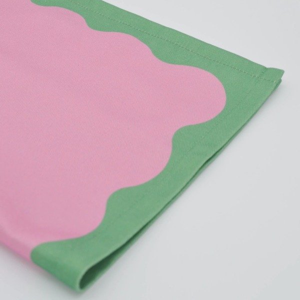 Producto - INDIVIDUAL NUBE ROSA Y VERDE