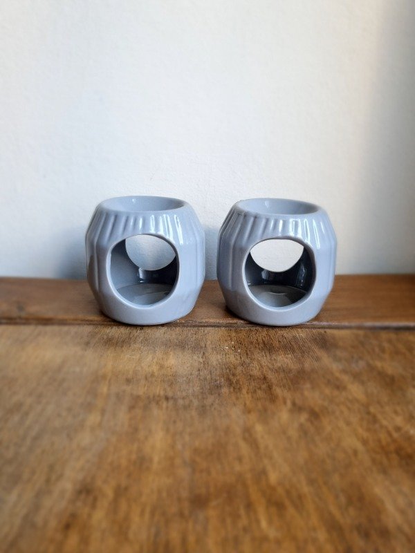 Producto - Hornito mediano gris lineas