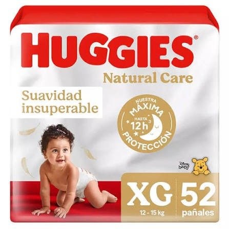 Producto - Huggies Natural Care XG x 52