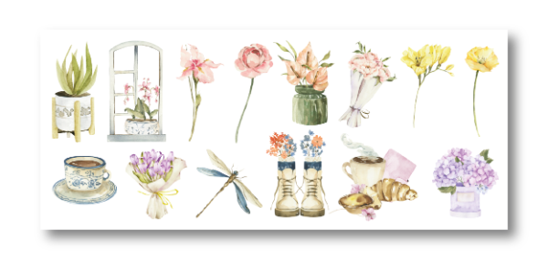 Producto - DTF UV 20x8cm - PLANTAS