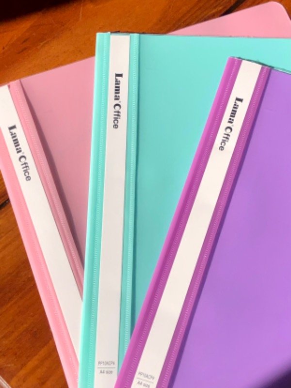 Producto - Carpeta A4 Base Opaca Pastel