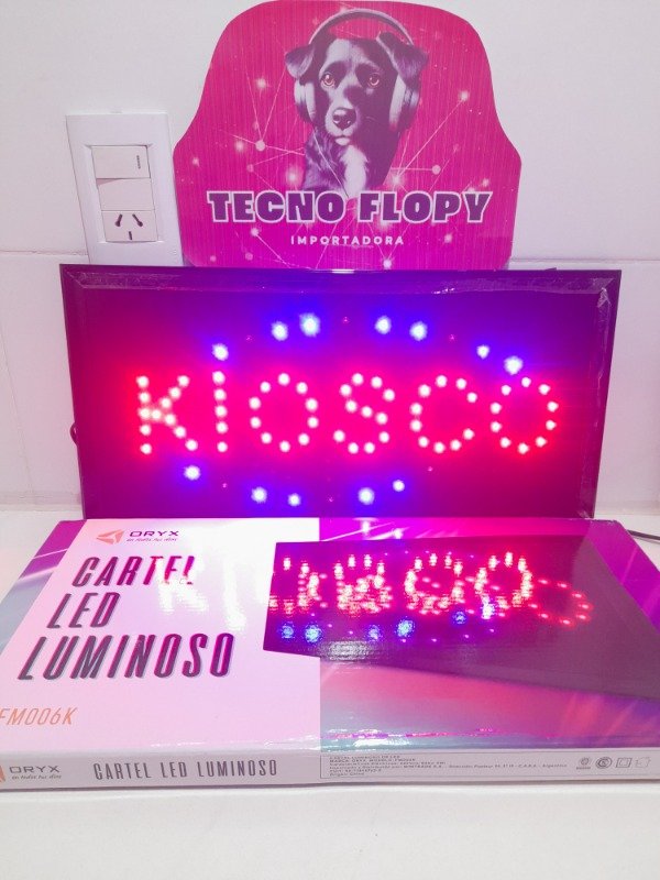 Producto - Cartel luminoso led KIOSCO
