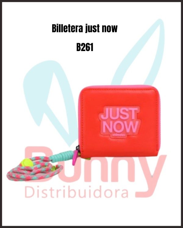 Producto - Billetera just now B261