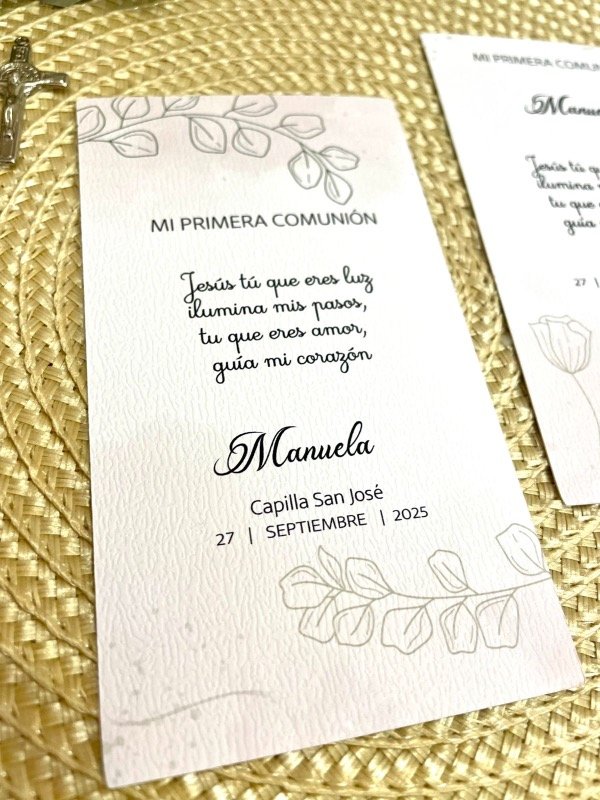 Producto - Estampita Manuela