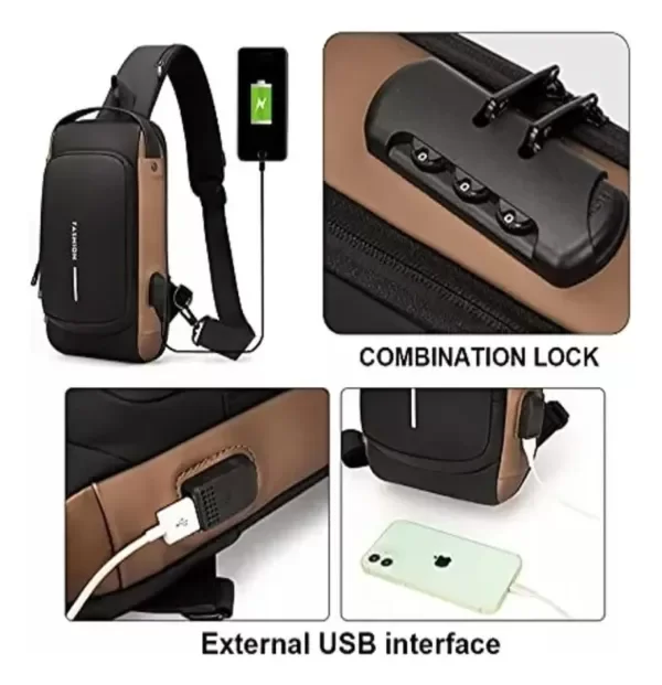 Producto - morral antirrobo USB