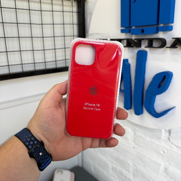Producto - Silicone Case Rojo - iPhone 13 iPhone 14