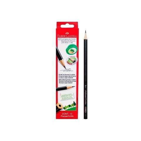 Producto - LAPIZ GRAFITO NEGRO 1205 CAJA X1 FABER CASTELL