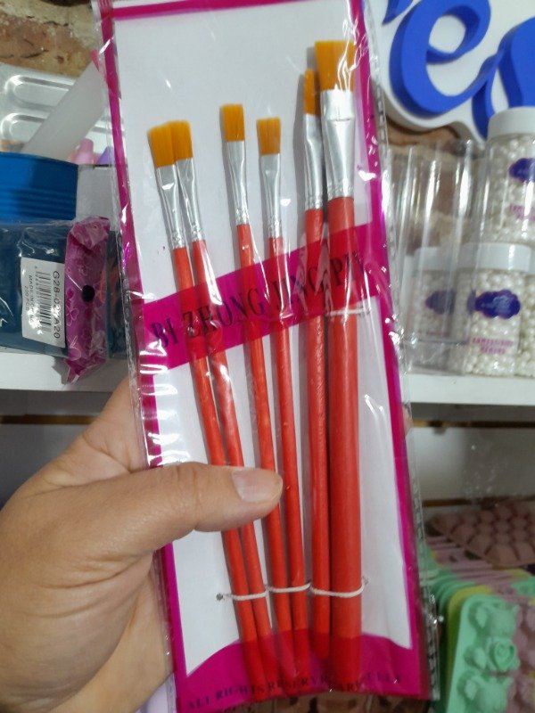 Producto - Set pinceles punta plana