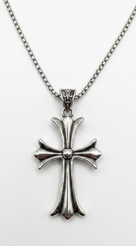 Producto - COLLAR DIJE CRUZ CHROME HEARTS CADENA 60 CM