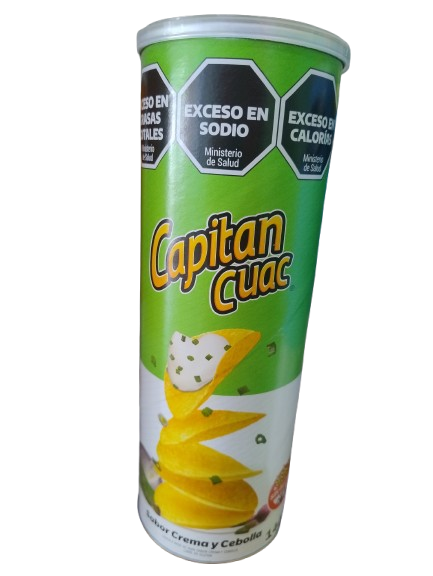 Producto - Papas tubo capitán cuac