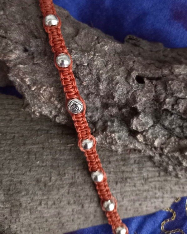 Producto - Pulsera Tejida Roseta