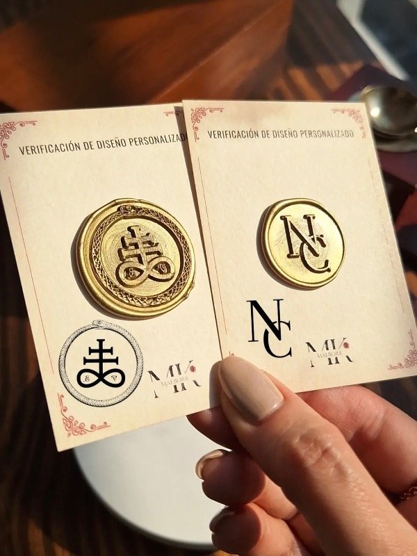 Producto - Sello de bronce personalizado individual - 15