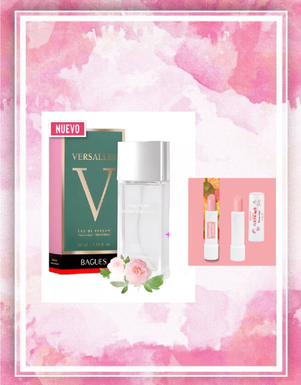 Producto - Perfume Set Versalles Eau De Parfum + Balsamo Labial Fem
