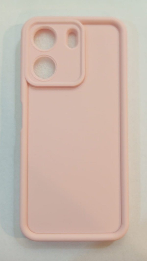Producto - Funda Silicona Premium Rosa para Xiaomi Redmi Note 13C