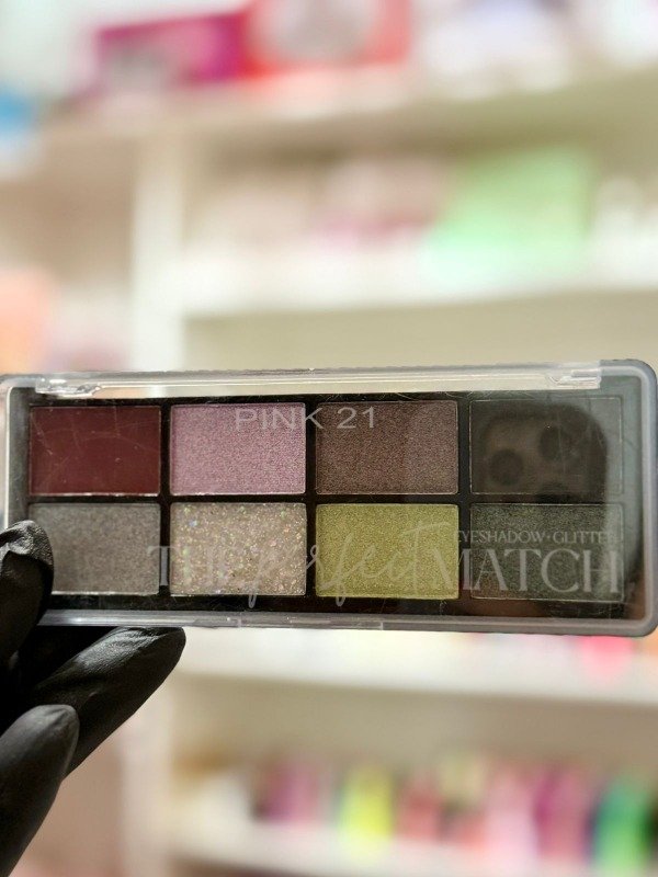 Producto - Sombras Pink 21 satinadas y matte