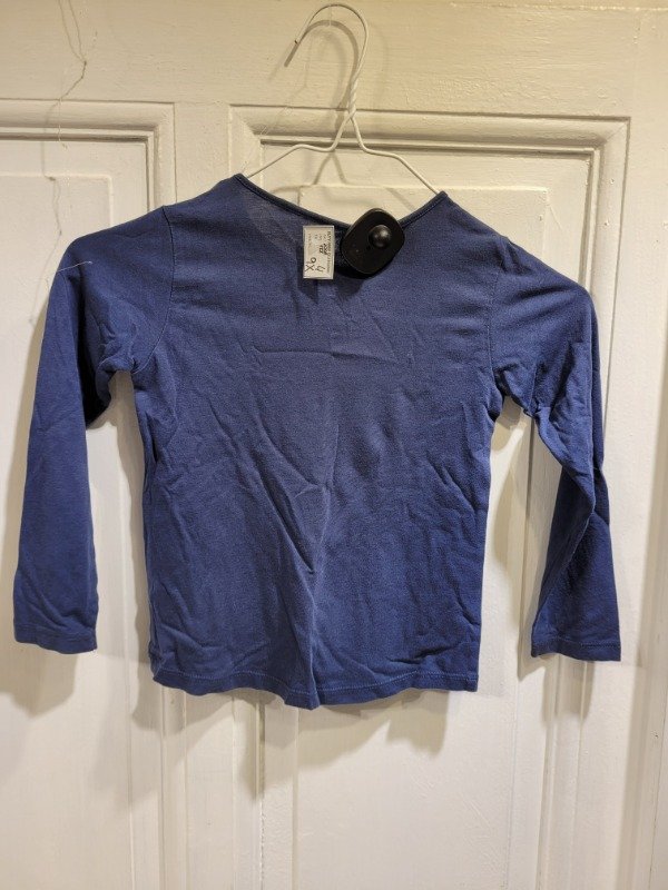 Producto - Remera EL CORTE INGLÉS azul logo fucsia y plateado Talle 4 años - PRECIO: 9X - 1