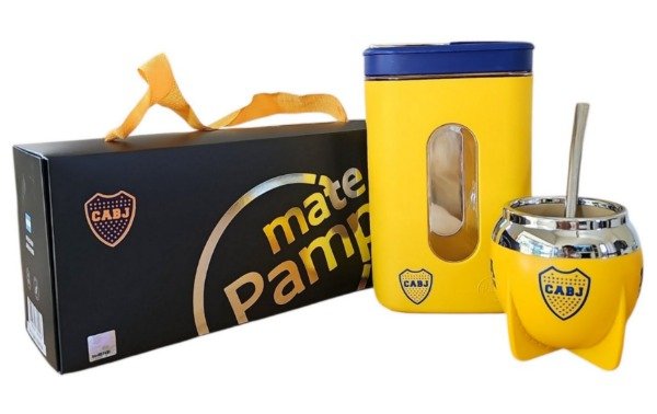 Producto - Kit Mate Pampa Oficial Boca Juniors