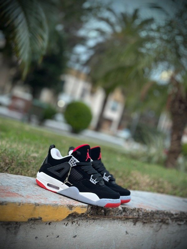 Producto - JORDAN RETRO 4 BLACK/RED